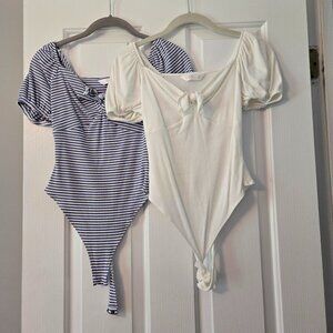 NWOT Bundle of Two Womens Size XS Bodysuits